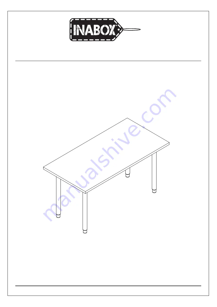 INABOX OWMMHADLEG Assembly Instructions Download Page 1