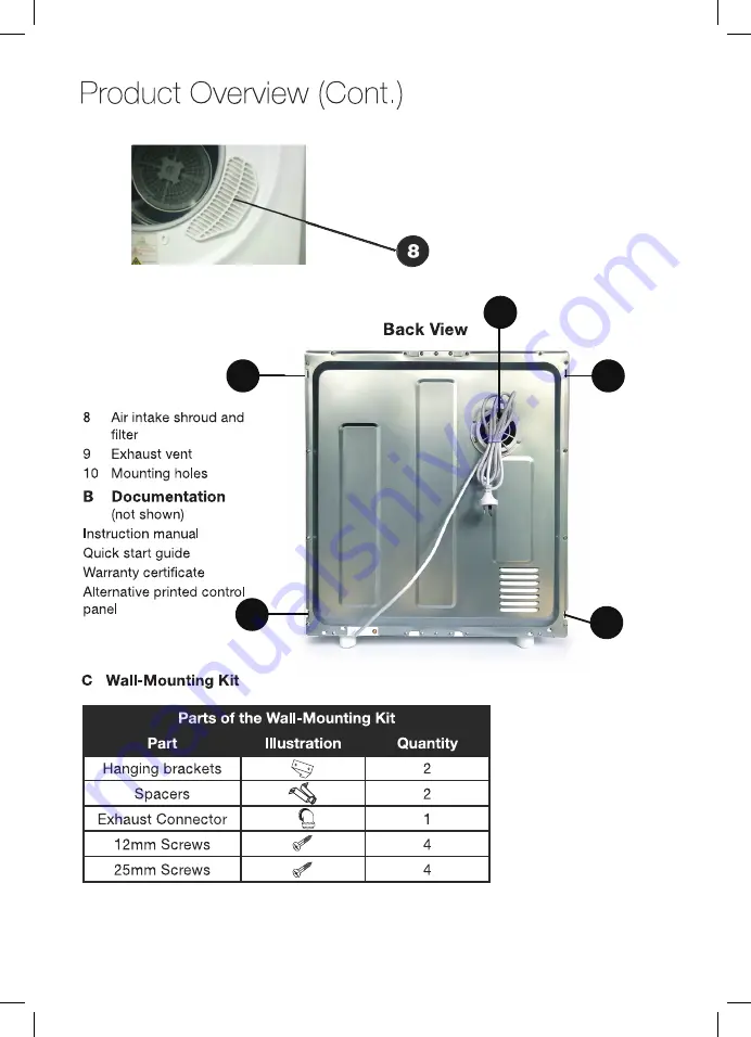 Inalto Classique IVDE45W User Manual Download Page 11