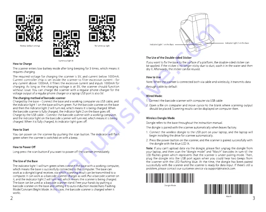 Inateck BCST-52 User Manual Download Page 3