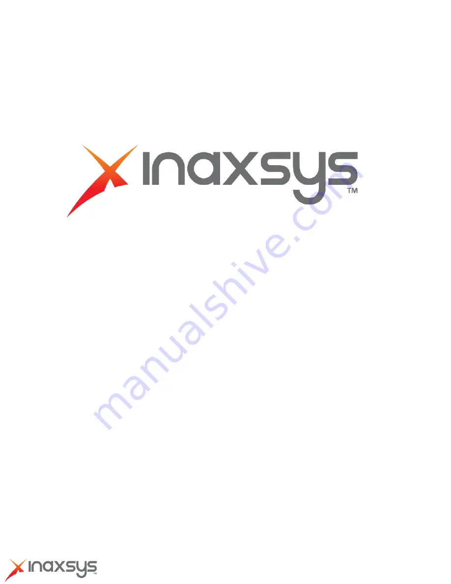 Inaxsys IN-BO2MIR22A Скачать руководство пользователя страница 1