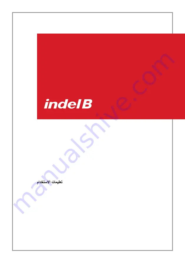 Indel B BREEZE T30 Instructions For Use Manual Download Page 1