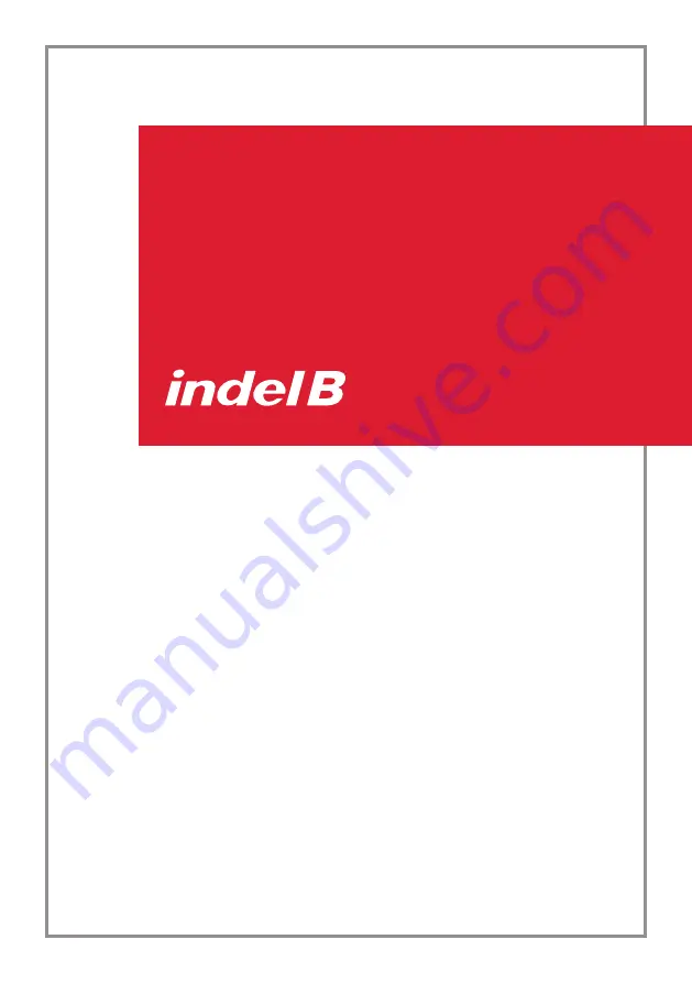 Indel B CR86 Instructions For Use Manual Download Page 1