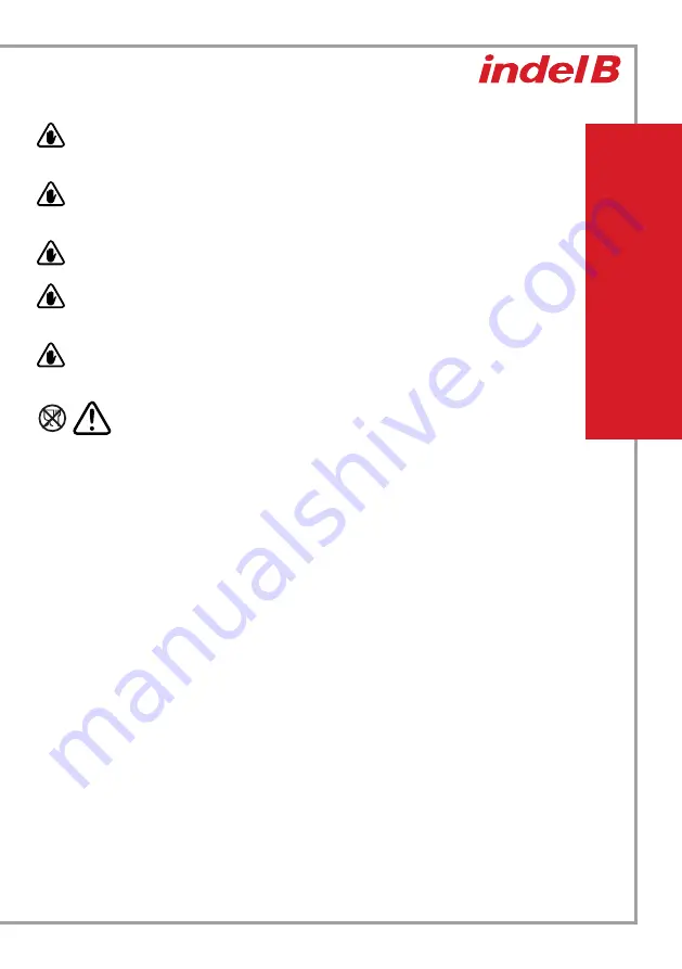 Indel B DT 20 PLUS Instructions For Use Manual Download Page 23