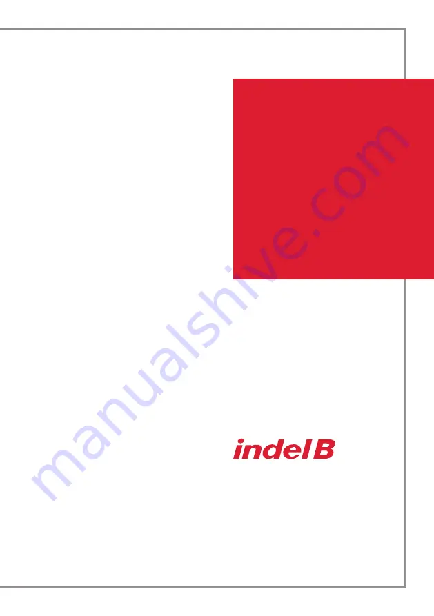 Indel B K BASIC Series Instructions For Use Manual Download Page 3