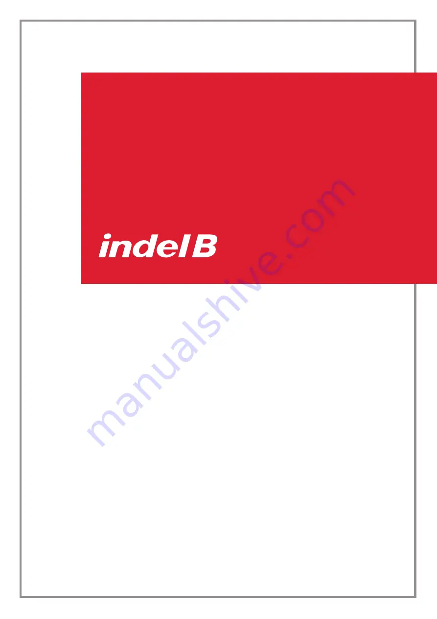 Indel B SW CUBE 24V Instructions For Use Manual Download Page 1