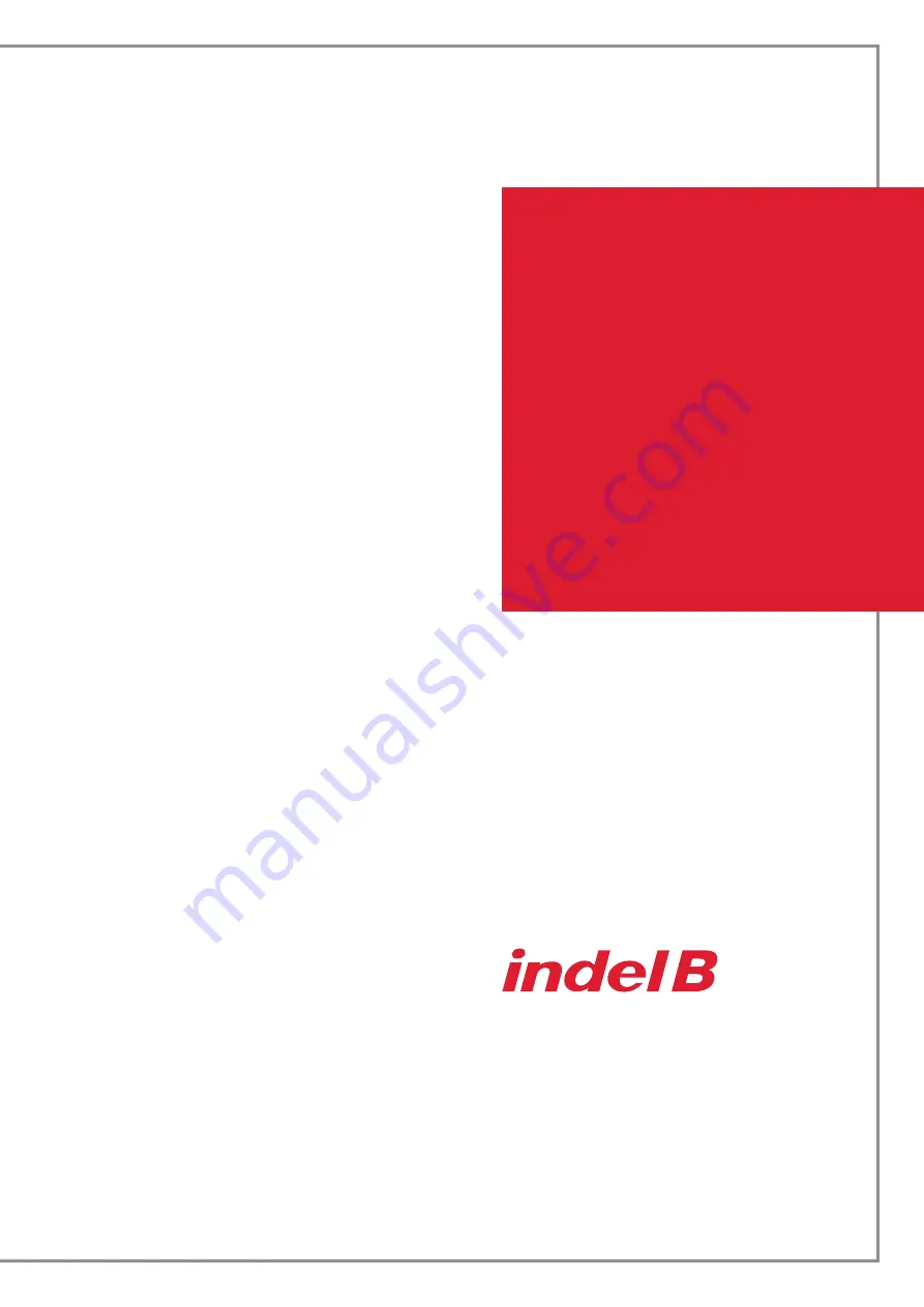 Indel B SW CUBE 24V Instructions For Use Manual Download Page 3