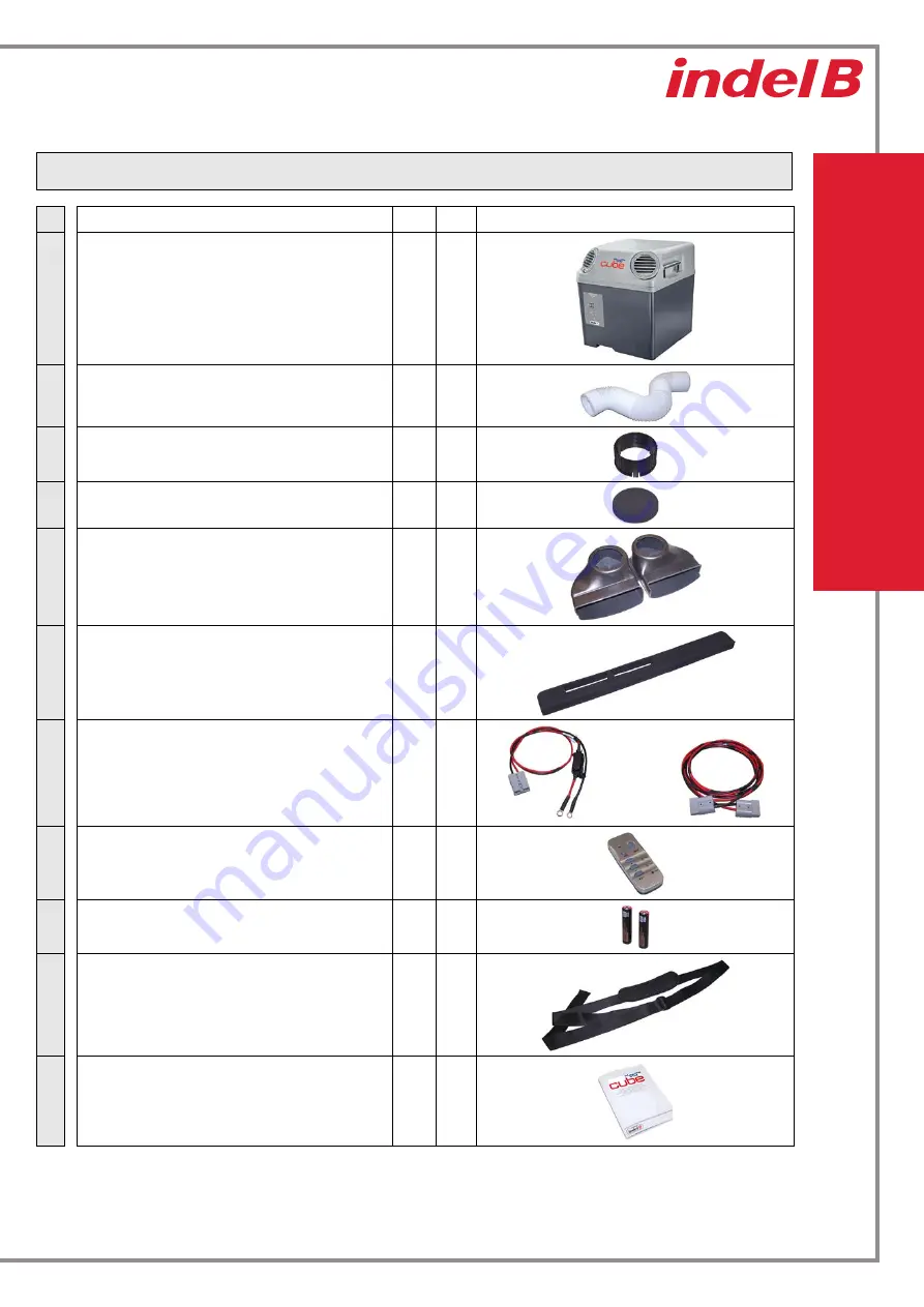 Indel B SW CUBE 24V Скачать руководство пользователя страница 27