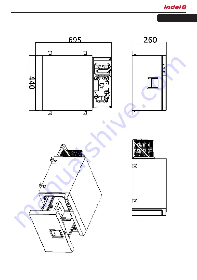 Indel B TB 30 AM DRAWER Instructions For Use Manual Download Page 5