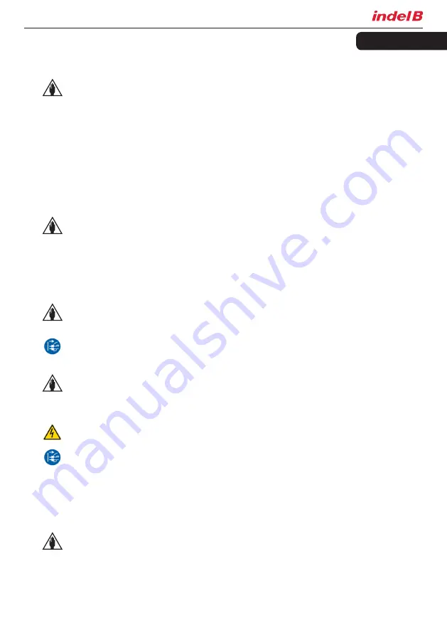 Indel B TB 30 AM DRAWER Instructions For Use Manual Download Page 7