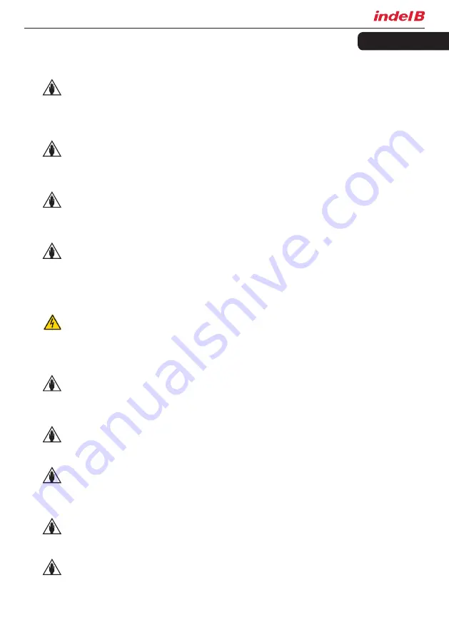 Indel B TB 30 AM DRAWER Instructions For Use Manual Download Page 151