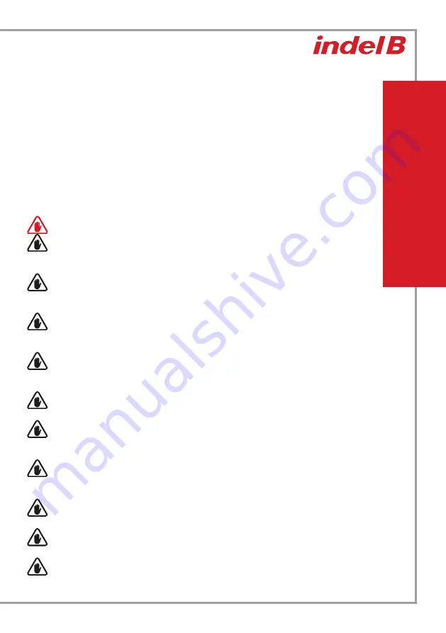 Indel B TB28AM Instructions For Use Manual Download Page 23