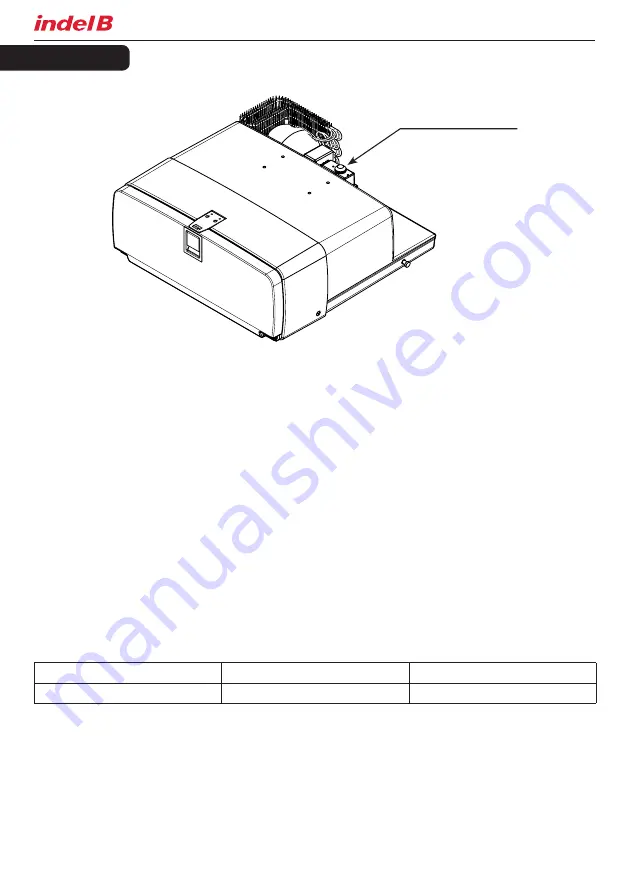 Indel B TB34AM Instructions For Use Manual Download Page 20