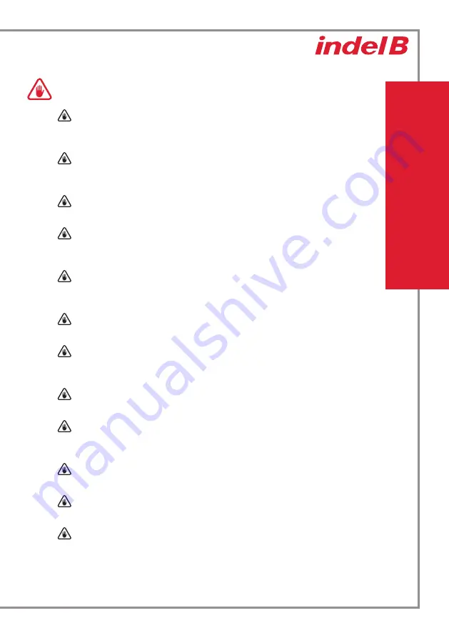 Indel B TB45 Instructions For Use Manual Download Page 37