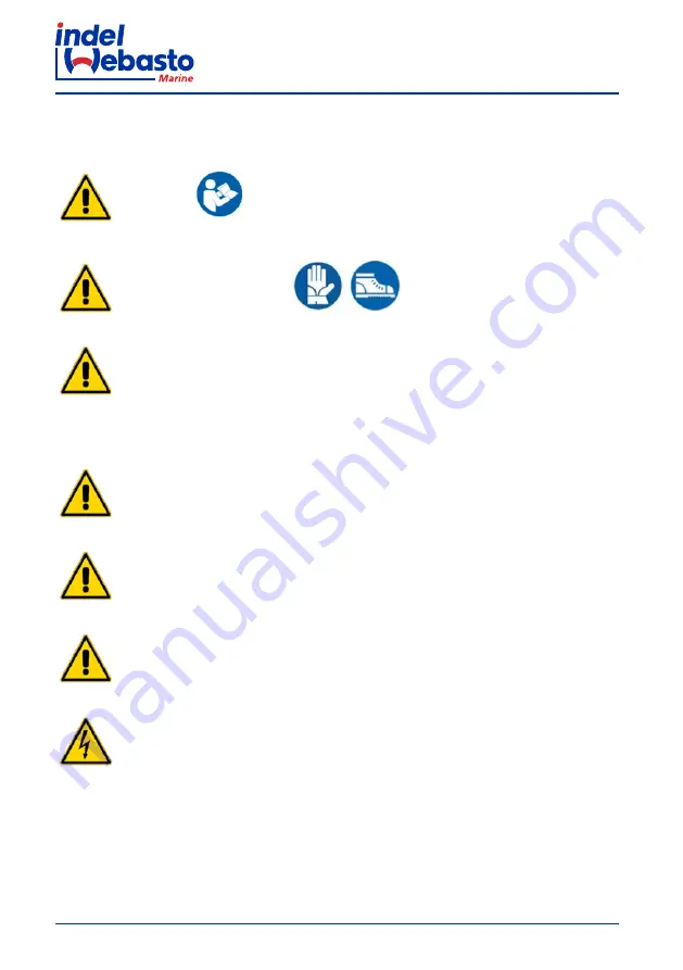 Indel Webasto isotherm BI16 Installation And Usage Instructions Download Page 50