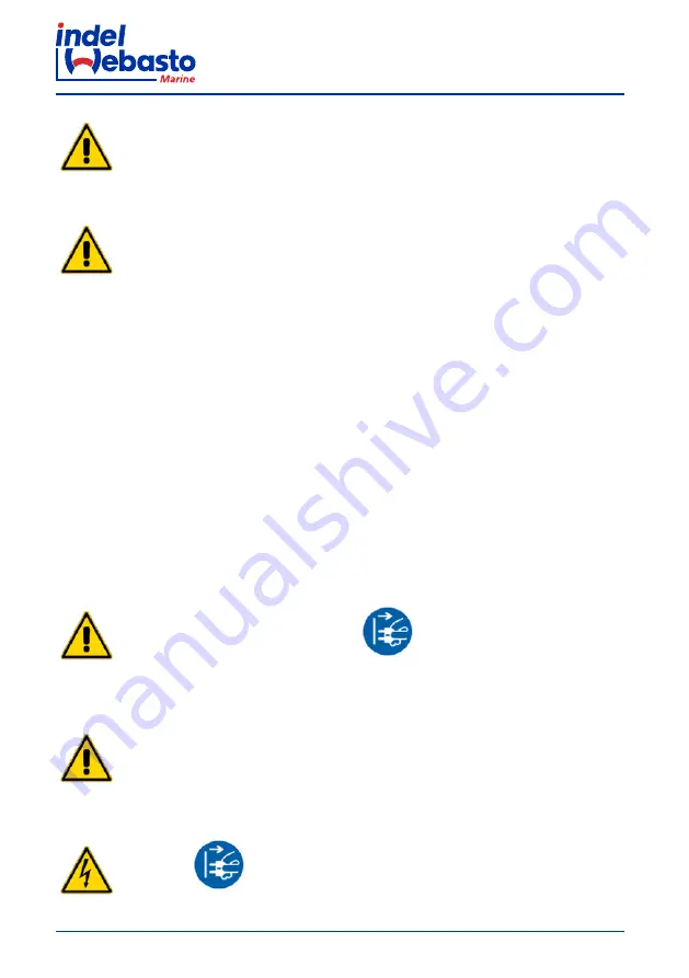 Indel Webasto isotherm BI16 Installation And Usage Instructions Download Page 144