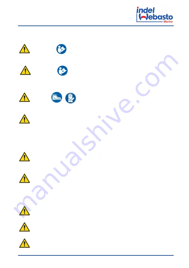 Indel Webasto U060X020P Installation And Usage Instructions Download Page 103