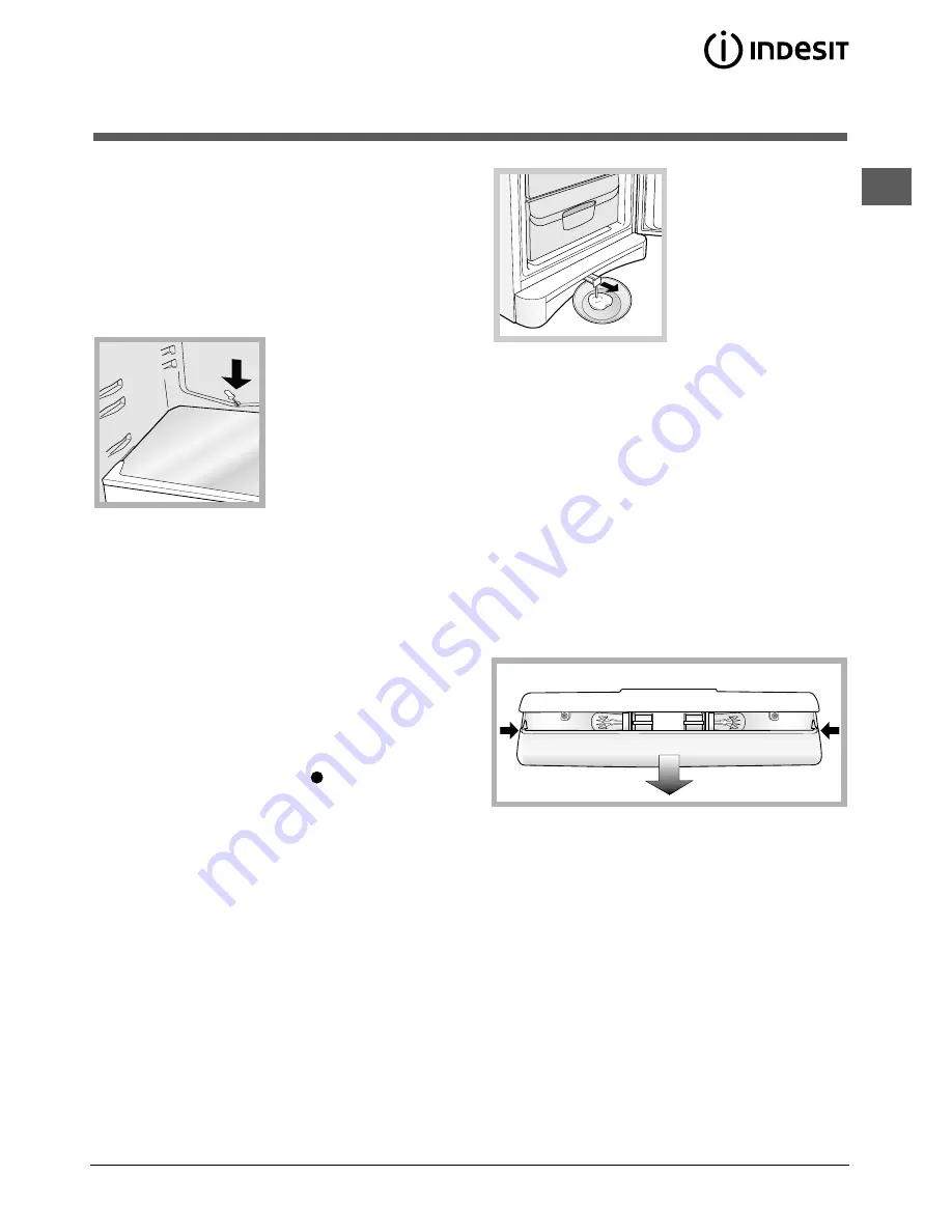 Indesit BAAN 33 P Operating Instructions Manual Download Page 21