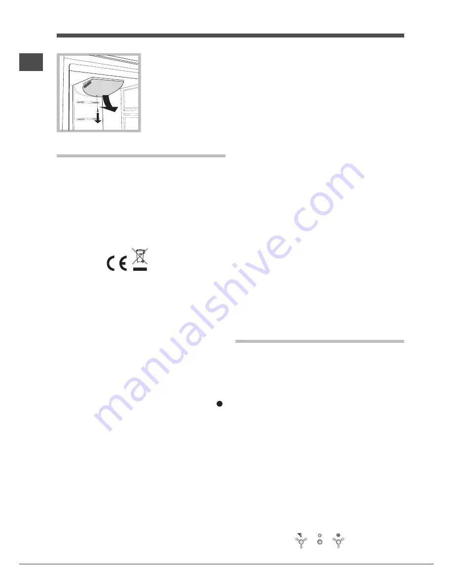 Indesit BAAN 40 FNF WD xx (TK) Operating Instructions Manual Download Page 8