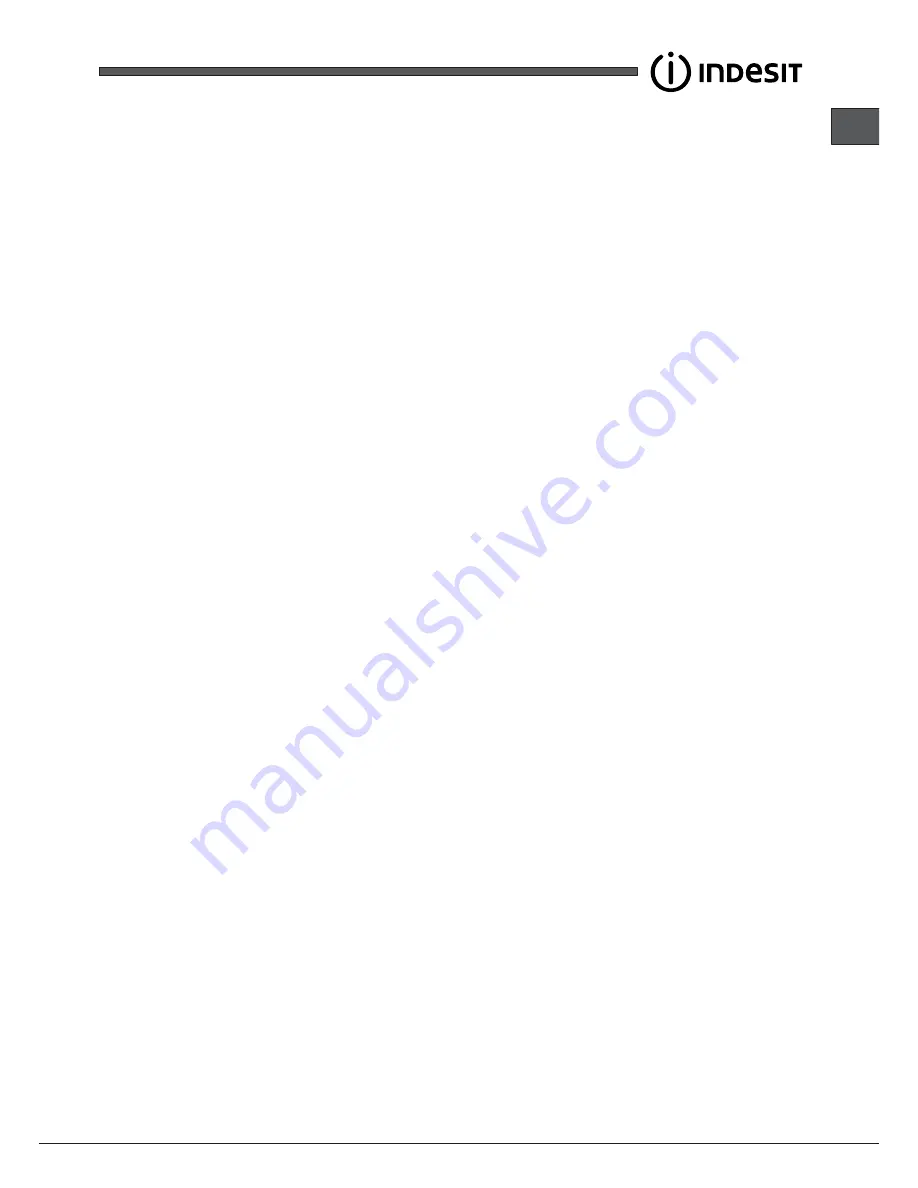 Indesit BIAA 1 Series Operating Instructions Manual Download Page 33