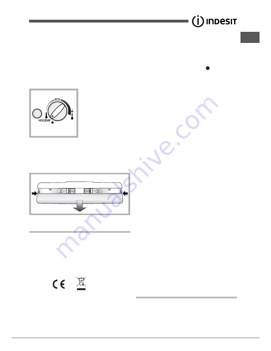 Indesit BIAA xx x xx x Operating Instructions Manual Download Page 23