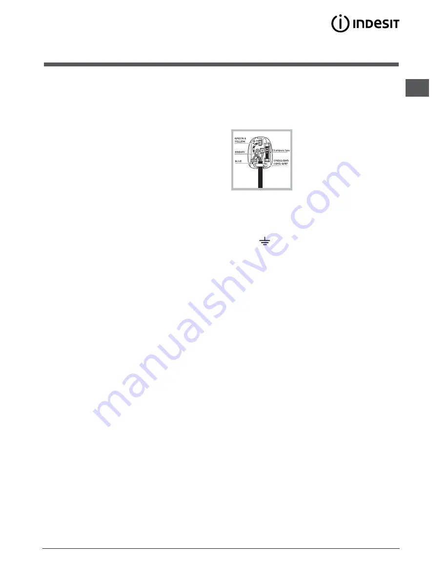 Indesit CA 55 NF Operation Instructions Manual Download Page 3