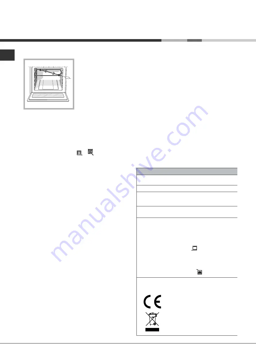 Indesit CP65SP2 L/HA Operating Instructions Manual Download Page 46