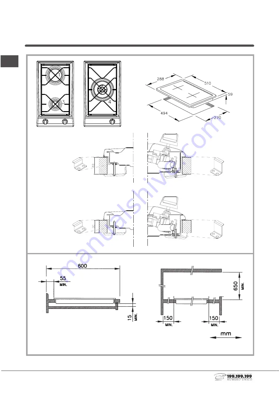 Indesit DP 1TC Instructions For Use Manual Download Page 42