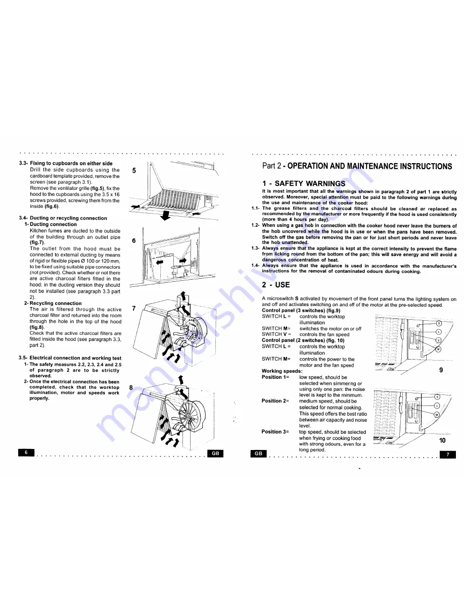 Indesit HI260WHUK Instruction Booklet Download Page 6