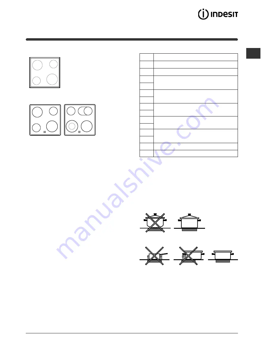 Indesit HIM 50 EK.A Operating Instructions Manual Download Page 46