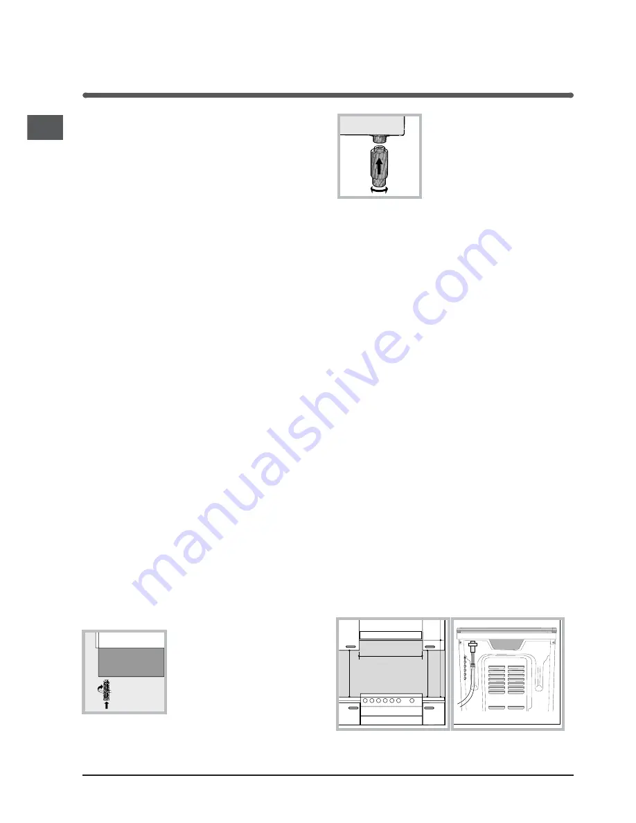 Indesit I6GG1/UK Operating Instructions Manual Download Page 2