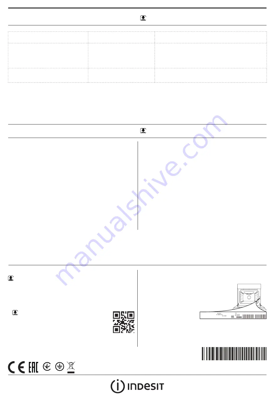 Indesit IFW 5848 C IX Скачать руководство пользователя страница 8