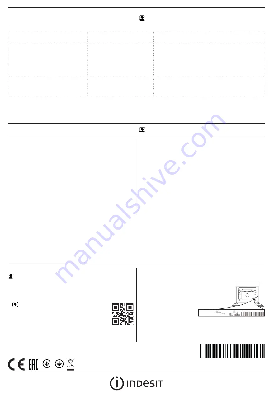 Indesit IFW 5848 C IX Daily Reference Manual Download Page 40