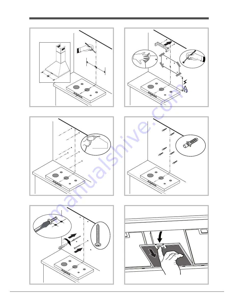 Indesit IHC 6.5F A M IX Operating Instructions Manual Download Page 6