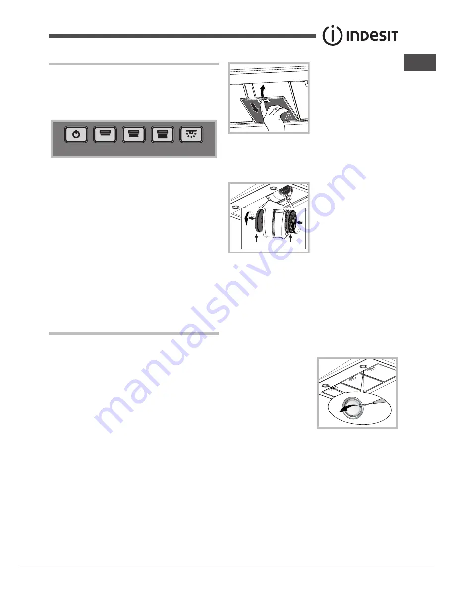 Indesit IHC 6.5F A M IX Operating Instructions Manual Download Page 35