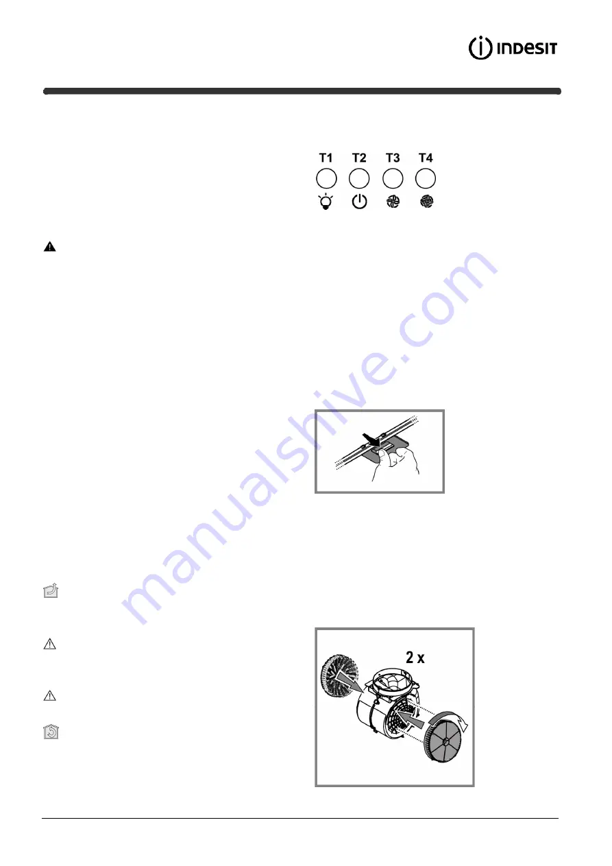 Indesit IHPC 6.4 LM K Instructions For Use Manual Download Page 47