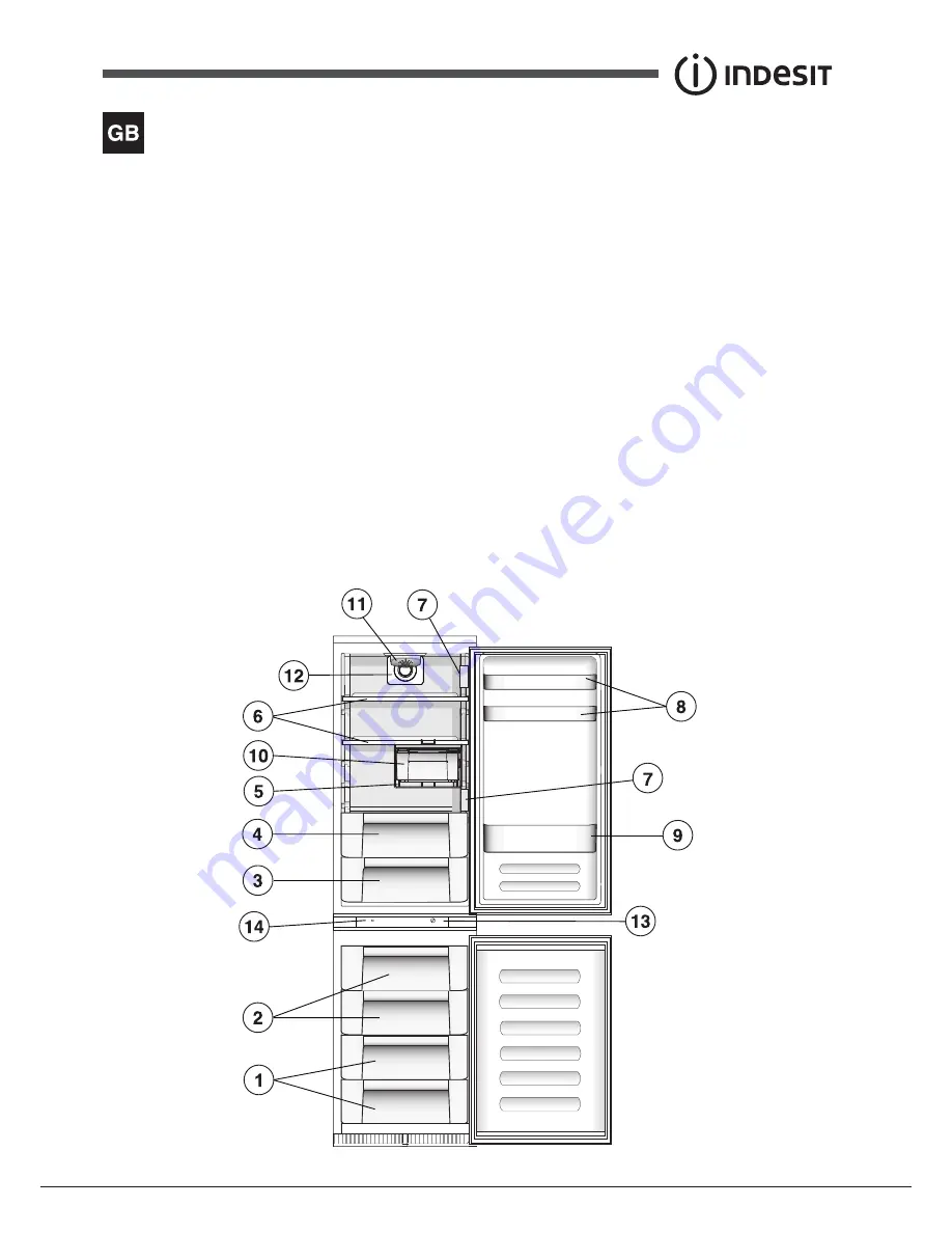 Indesit IN CB 3x AA 4D UK Скачать руководство пользователя страница 3