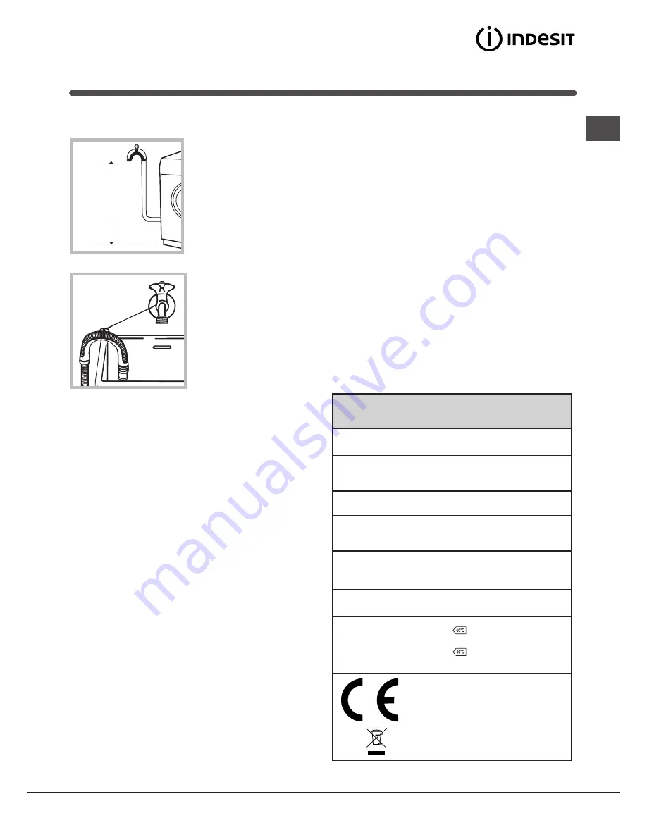 Indesit IWC 60851 Instructions For Use Manual Download Page 63