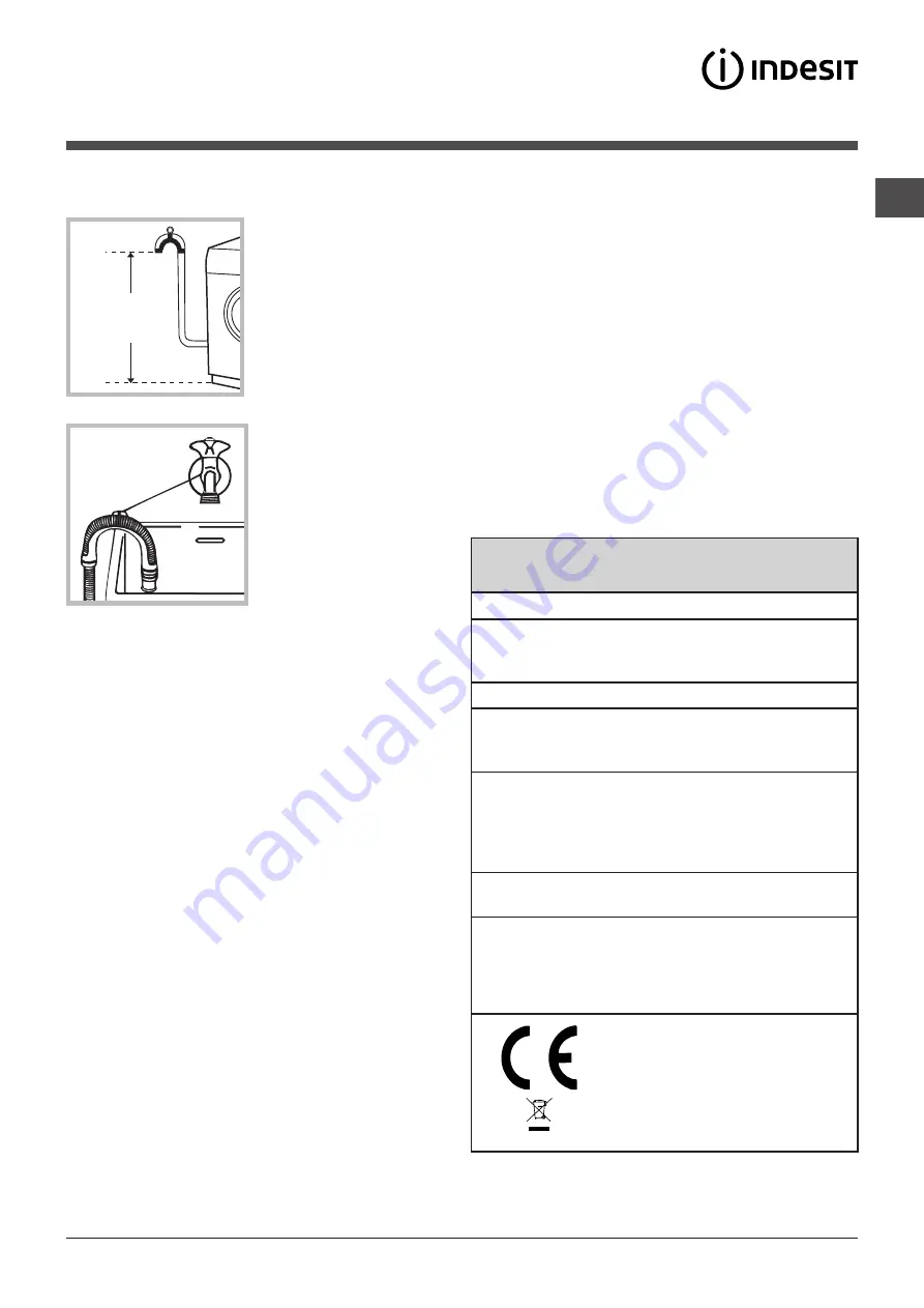 Indesit IWCN 61051X9 Скачать руководство пользователя страница 39