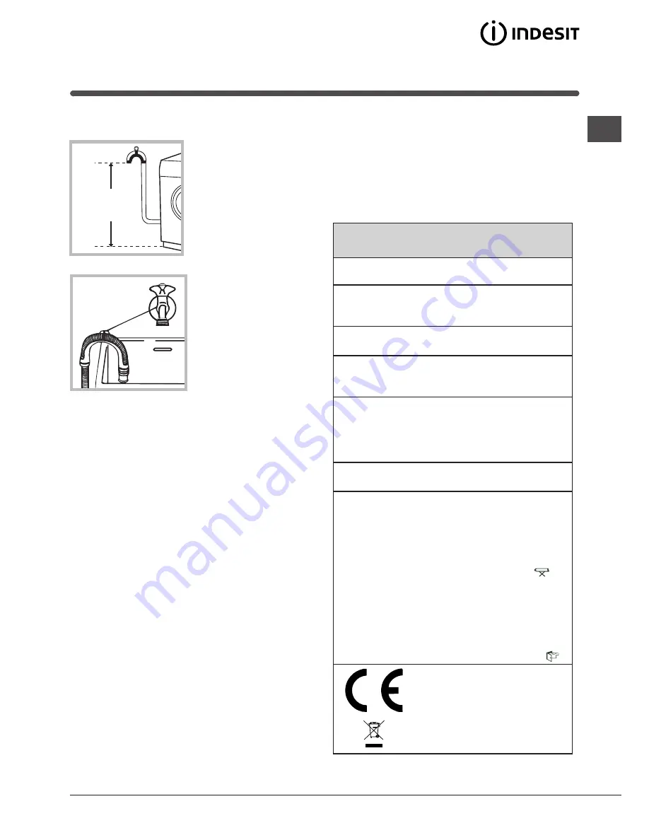 Indesit IWDE 127 Скачать руководство пользователя страница 3