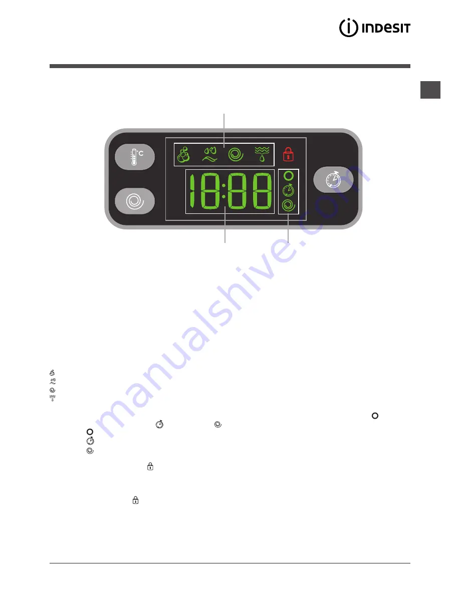 Indesit IWE 61252 Instructions For Use Manual Download Page 43