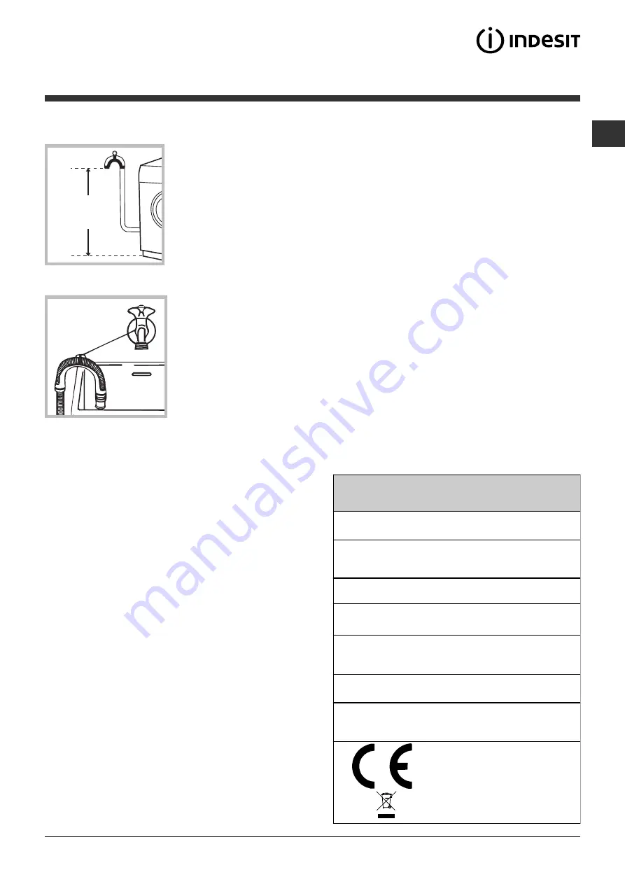 Indesit IWUD 4125 Instructions For Use Manual Download Page 39