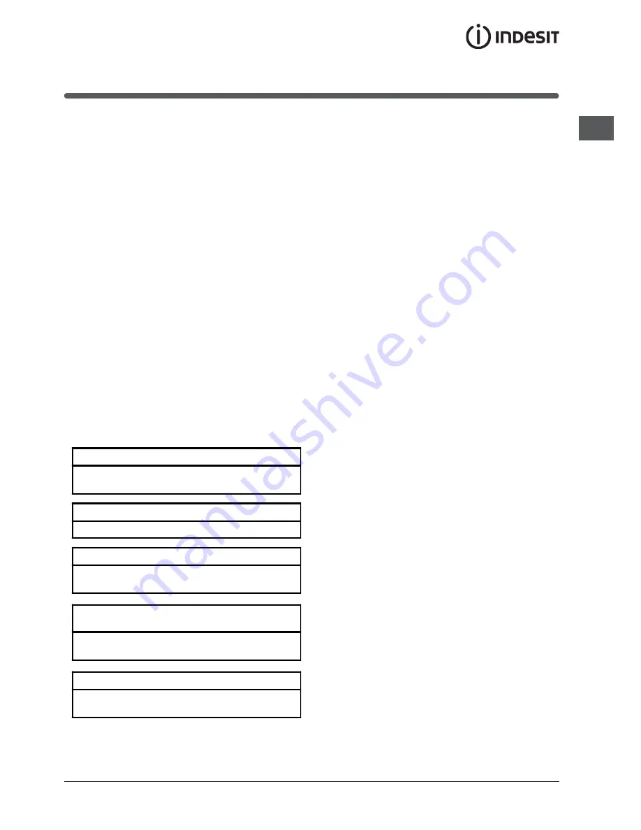 Indesit K3C11/AUS Operating Instructions Manual Download Page 7