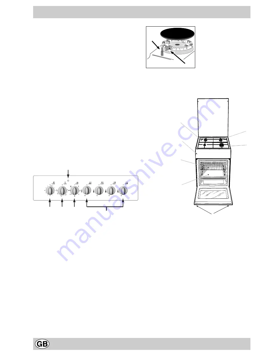 Indesit K3G51S/HU Instructions For Installation And Use Manual Download Page 8