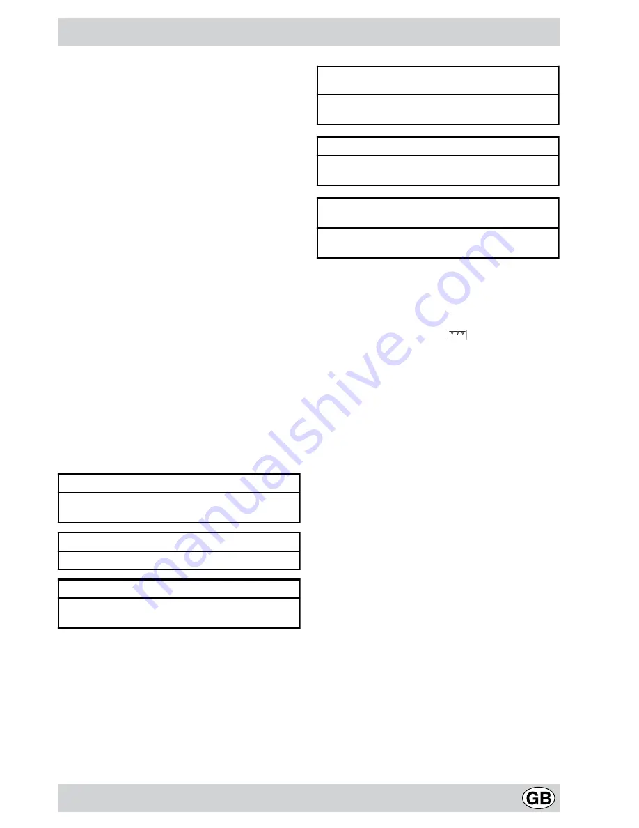 Indesit K6E32/G Instructions For Installation And Use Manual Download Page 7