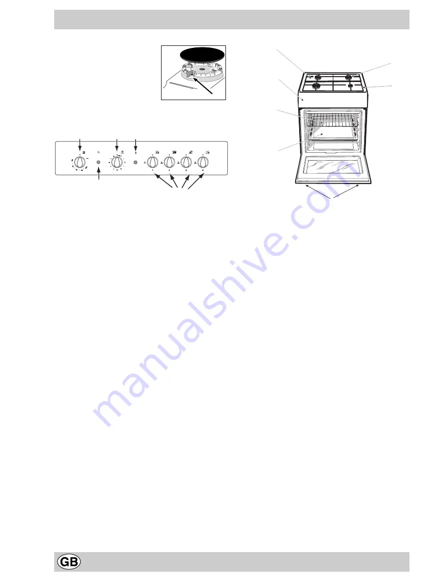 Indesit K6G21/G Instructions For Installation And Use Manual Download Page 10