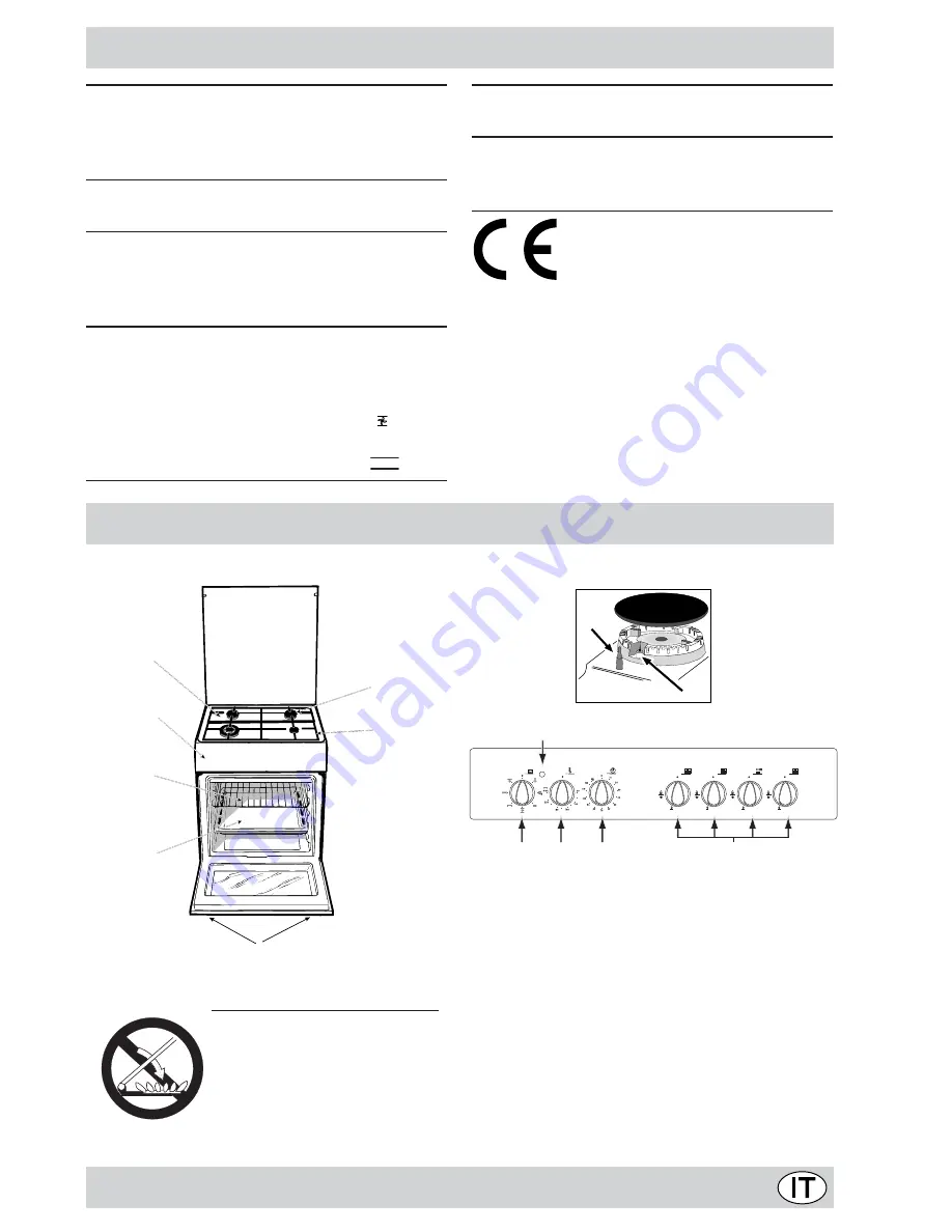 Indesit K6T52S/I Installation And Use Manual Download Page 7