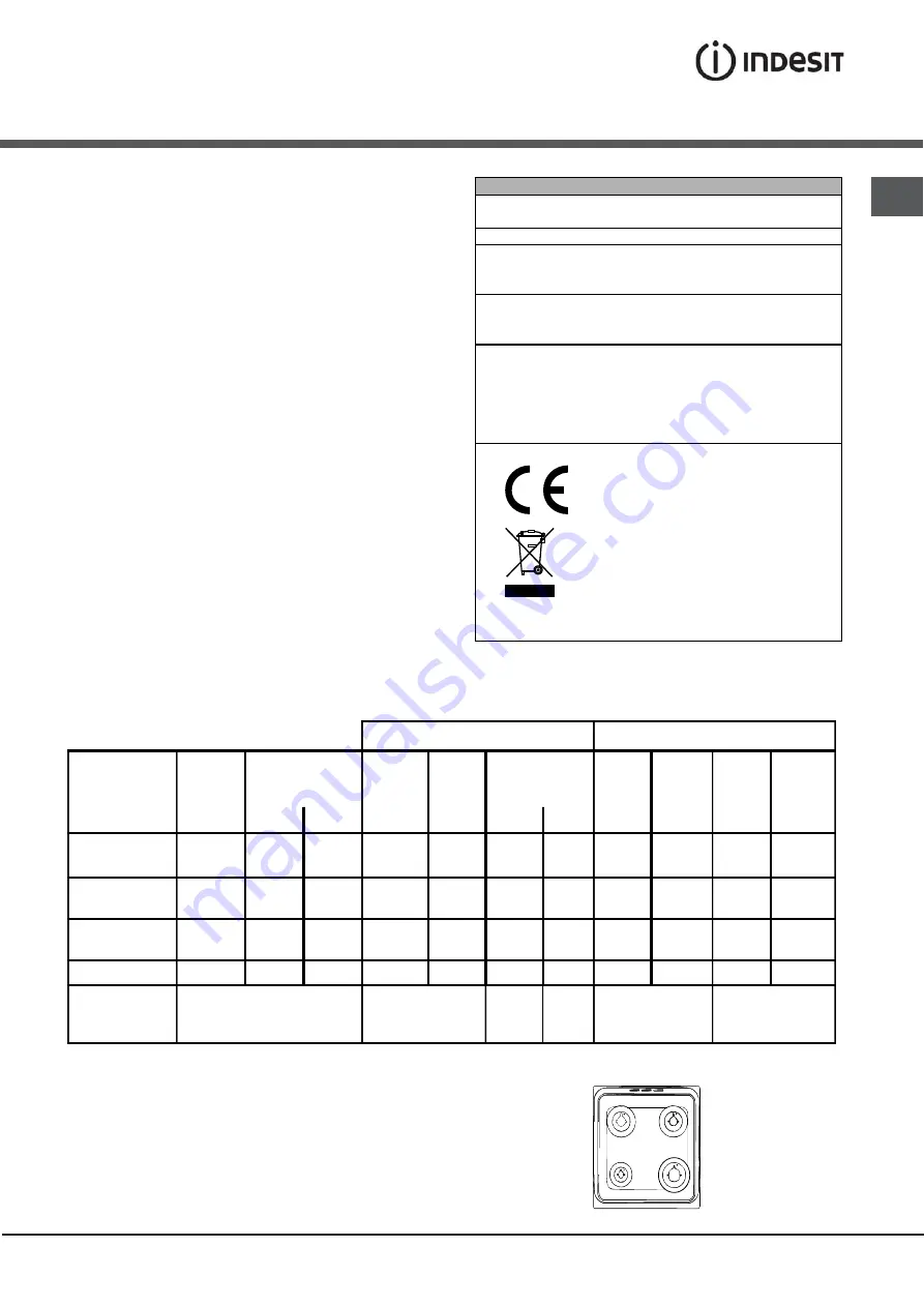 Indesit KN1G20S Operating Instructions Manual Download Page 5