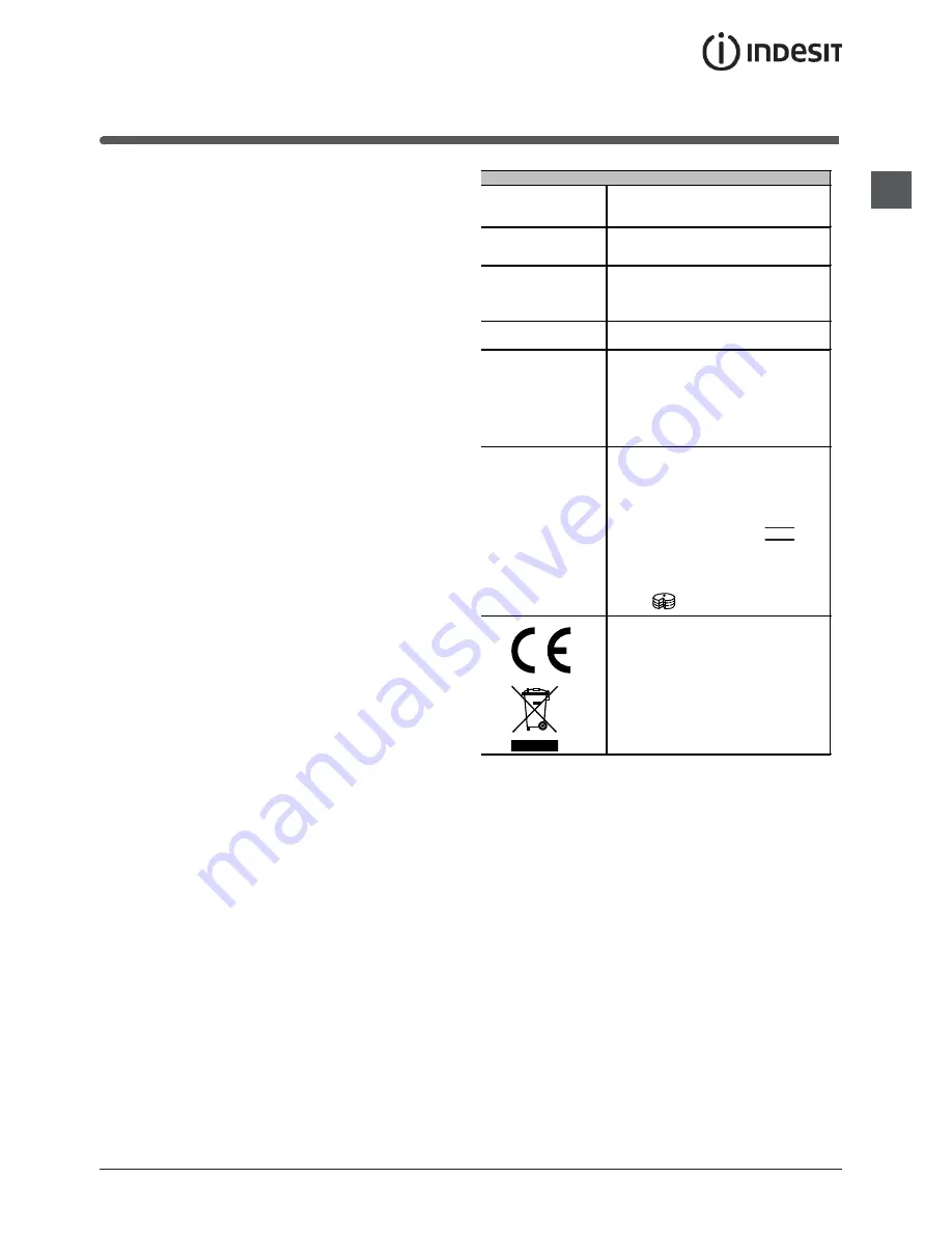 Indesit KN3C650A/U S Operating Instructions Manual Download Page 9