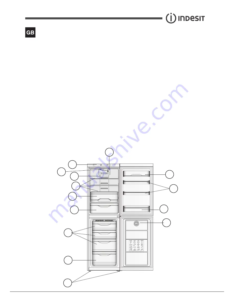 Indesit LD70 series Скачать руководство пользователя страница 3