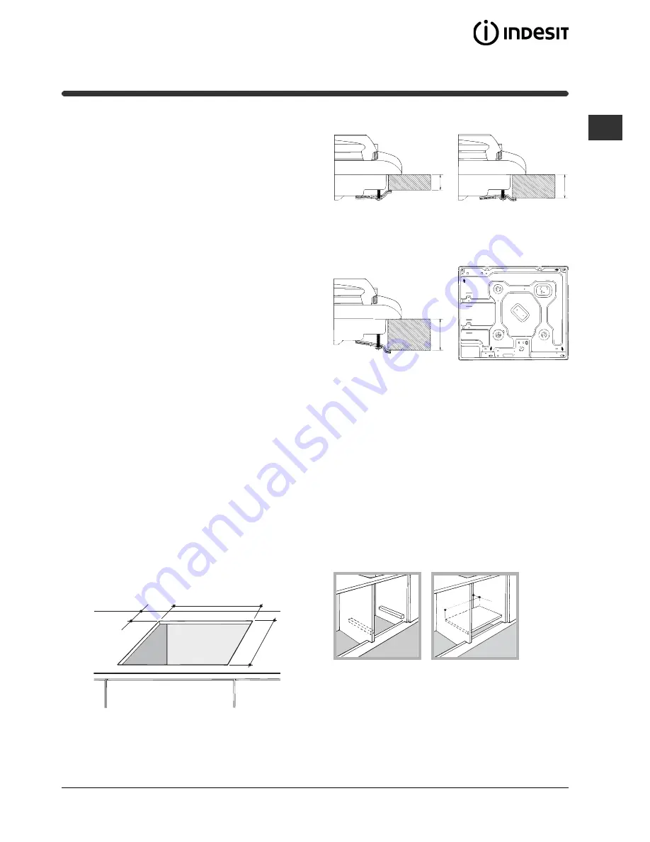 Indesit PI 604GB Operating Instructions Manual Download Page 3